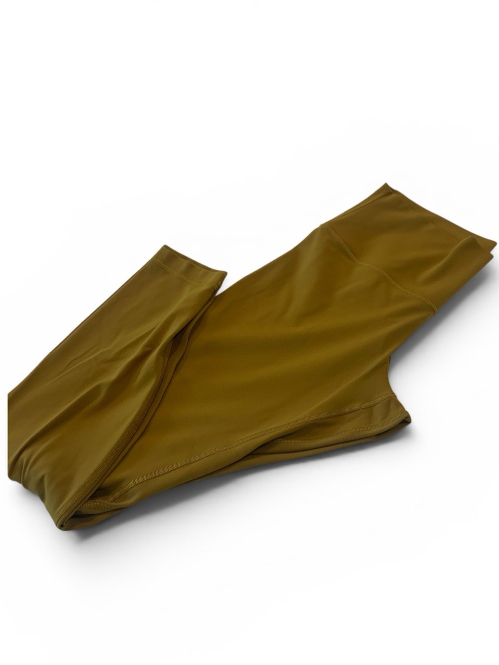 Lululemon Nulu High-Waist Olive Green Active Leggings